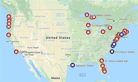 Coast Guard Station Locations