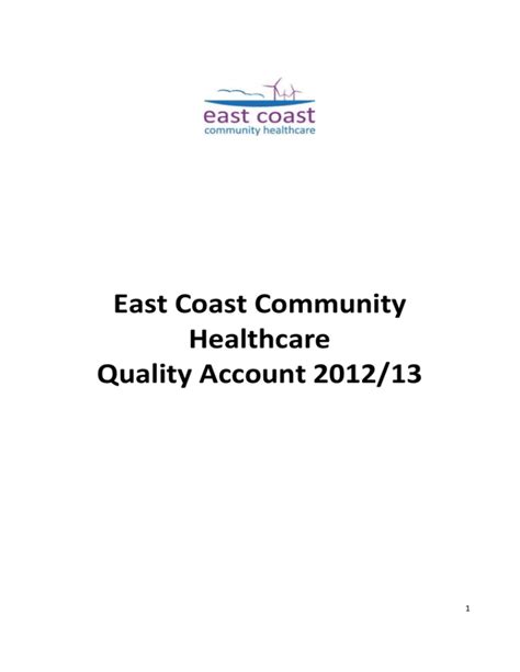 Coastal Community Health Reviews