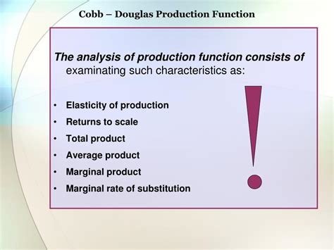 Cobb And Douglas Appointment