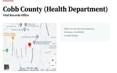 Cobb County Health Services