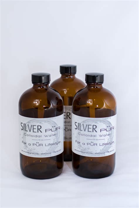 Colloidal Silver Water