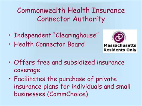 Commonwealth Connector Health Plans