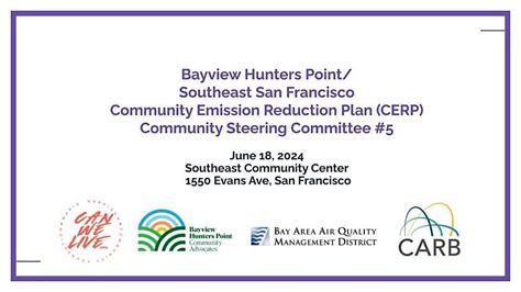 Community Emissions Reduction Program Bayview Hunters Point Community