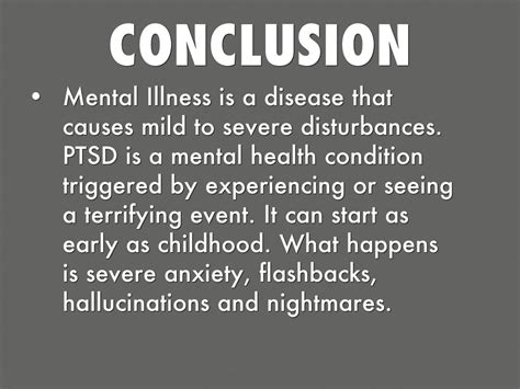 Conclusion Mental Health