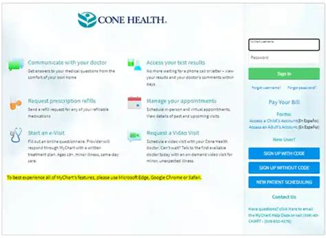 Cone Health Epic Login