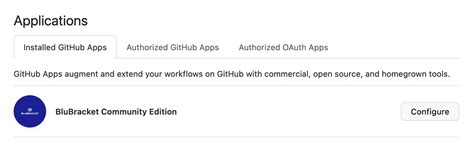 Configure Github Checks Blubracket Documentation