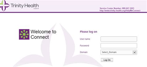 Connect Trinity Health Org Login