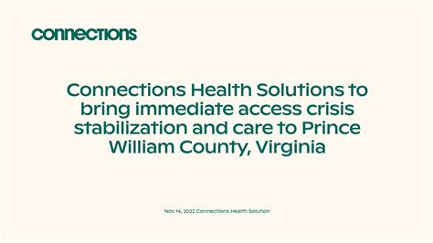 Connections Health Solutions Virginia