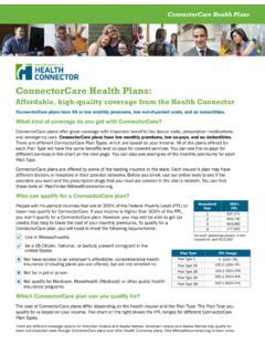 Connectorcare Plan Type 3B Price