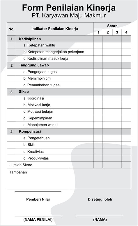 Contoh Formulir Ringkasan Isi Dan Evaluasi Kepatuhan K3 Lingkungan Jaminan Keselamatan Dan Kelestarian