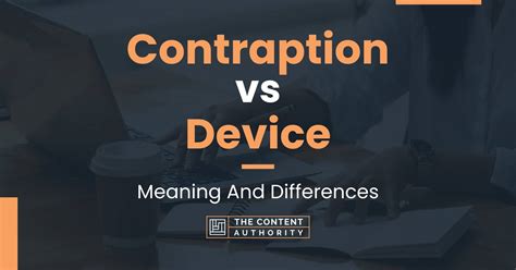 Contraption Meaning