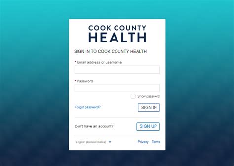 Cook County Care Login Portal