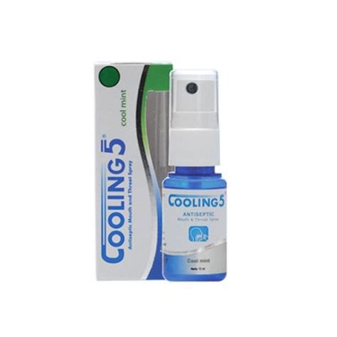 Cooling 5 Antiseptic Spray Cool Mint 15 Ml Manfaat Kandungan Dosis Dan Efek Samping