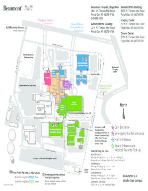 Corewell Royal Oak Map