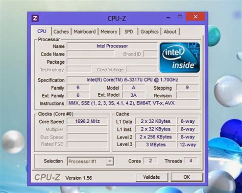 Cpu Z