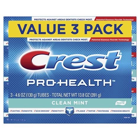 Crest Pro Health Clean Mint Toothpaste Review