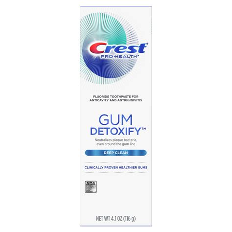 Crest Pro Health Gum Detoxify Benefits