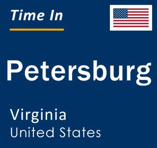 Current Time In Petersburg Va