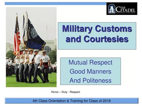 Customs And Courtesies Powerpoint Usmc