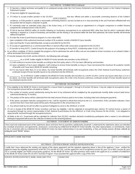 Da Form 5435 1 Download Fillable Pdf Or Fill Online Statement Of