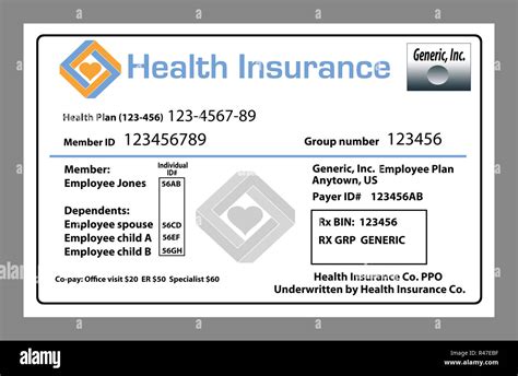 Dal Health Insurance Card