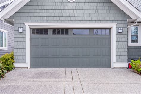 Dark Grey Garage Door Paint