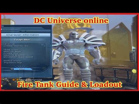 Dcuo Fire Tank Tips