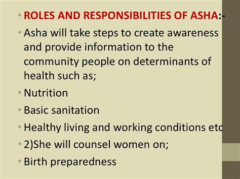 Definition Of Asha Worker