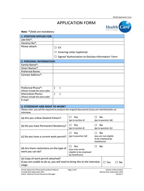 Department Of Health Jobs Application