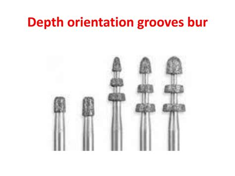 Depth Orientation Grooves