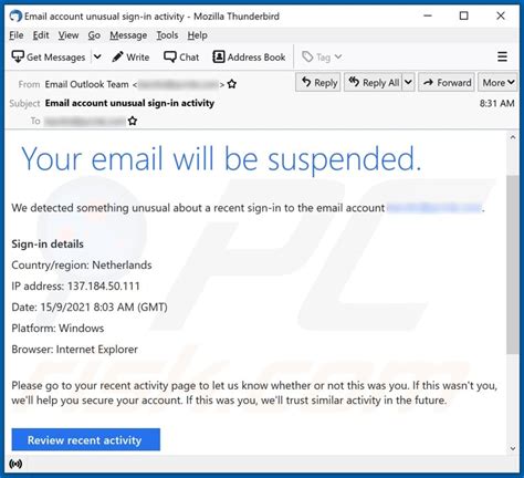 Did You Know Those Urgent Emails Claiming Your Account Is Suspended Could Be A Scam Sparklight Would Ask For Your Personal Information Through Email Visit Link In Bio To