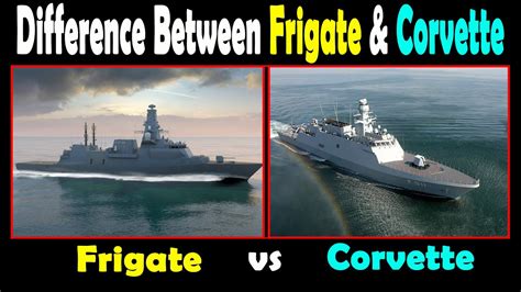 Difference Between Frigates And Corvettes