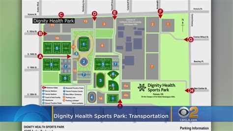 Dignity Health Sports Park Location