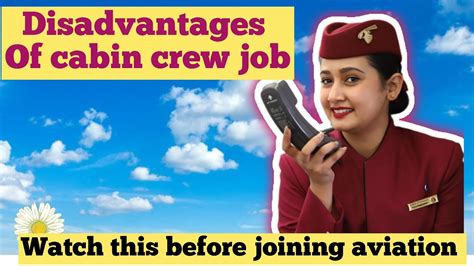 Disadvantages Of Cabin Crew