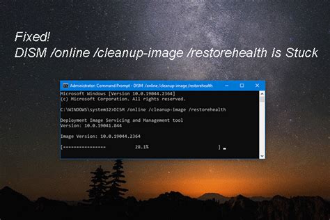 Dism Online Cleanup Image Scanhealth