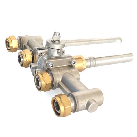 Dn25 Five Way Ball Valve Grand Tek