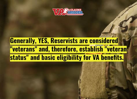 Do Reservists Qualify As Veterans