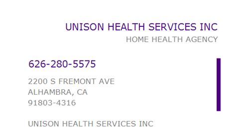 Unison Healthcare Rental Assistance