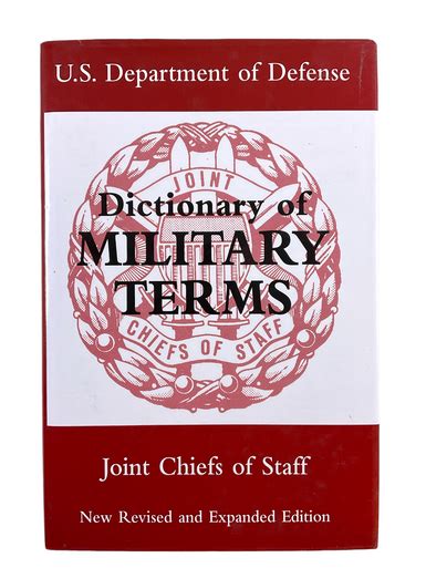 Dod Dictionary Of Military Terms