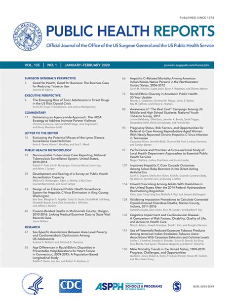 Health Journal Brief Reports Published