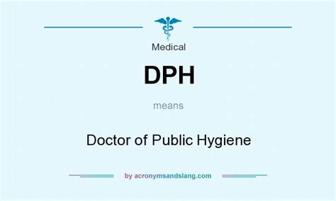 Dph Meaning