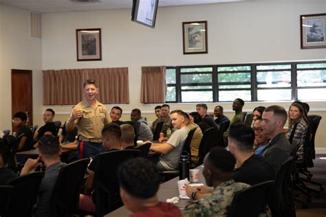 Dvids Images Marforres Daop Marines Learn About Enlisted To Officer Commissioning Programs