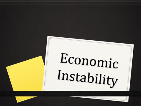 Economic Instability Synonym