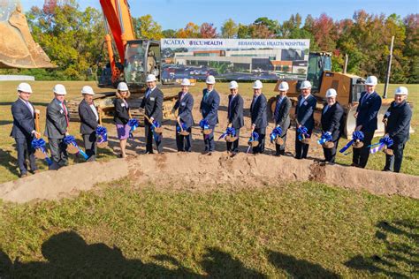 Ecu Health And Acadia Healthcare Host Groundbreaking Ceremony For New