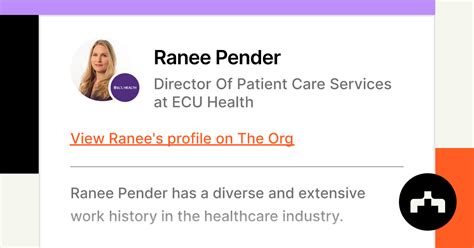 Renee Pender ECU Health Services