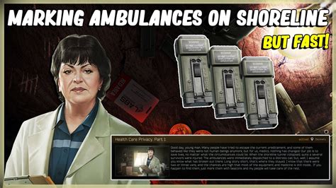 Eft Mark Ambulances On Shoreline