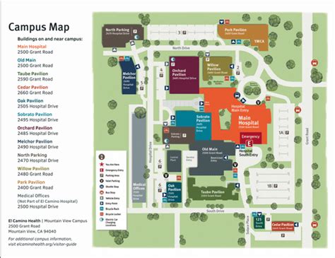 El Camino Hospital Map