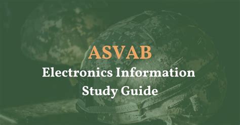 Electronics Information Asvab