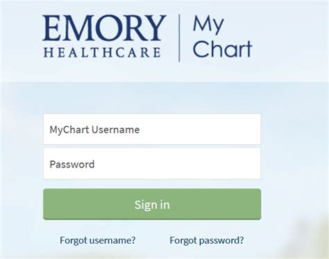 Emory Mychart