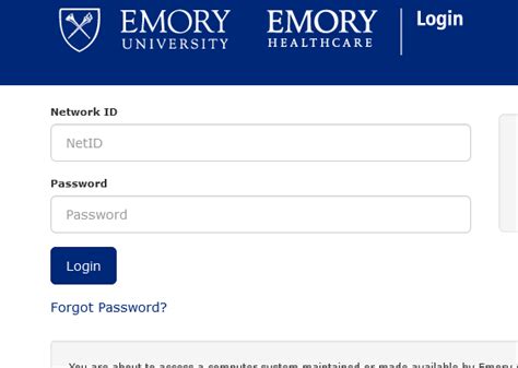 Emory Student Portal